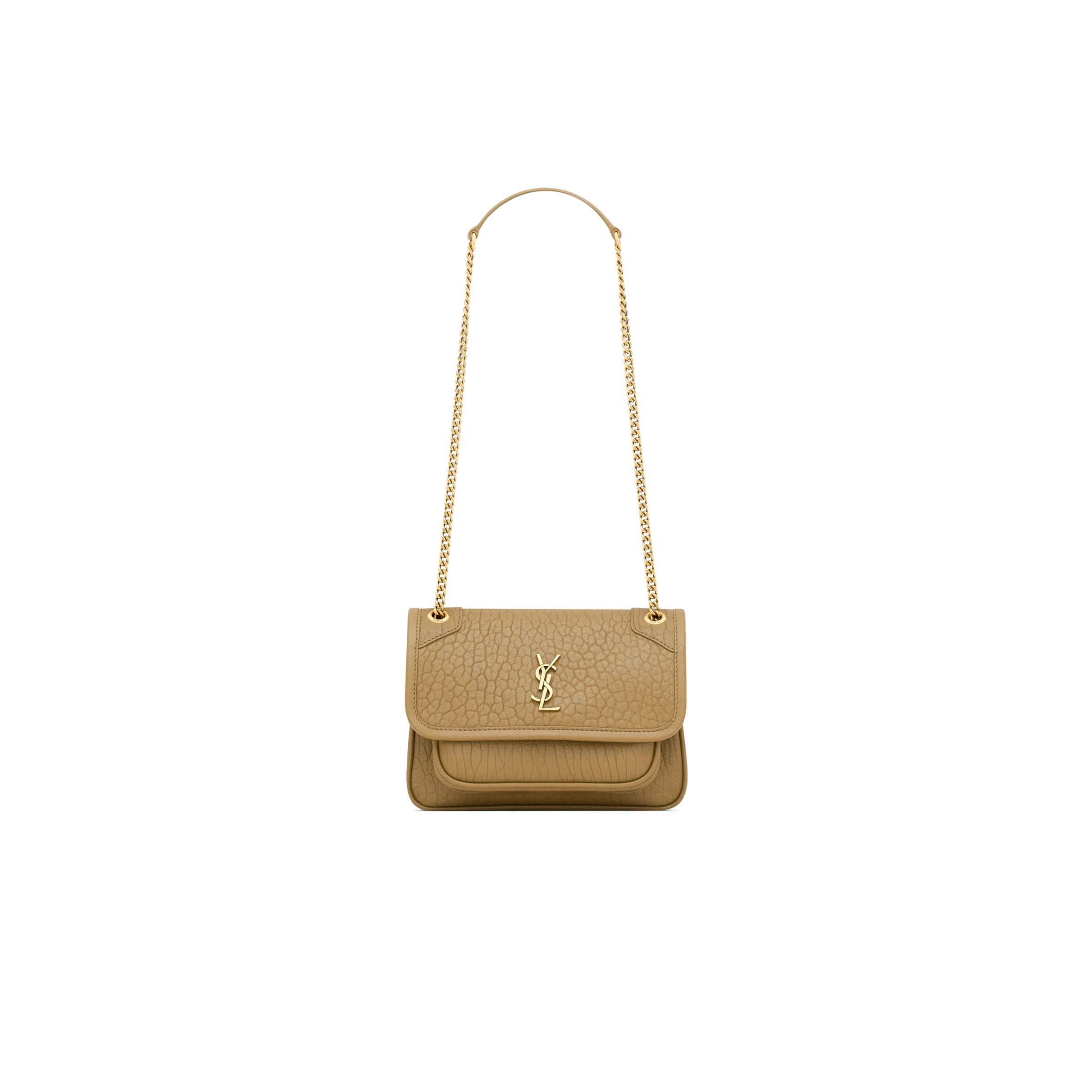 YSL NIKI MINI IN GRAINED LAMBSKIN 828736 (18*12.5*5cm)